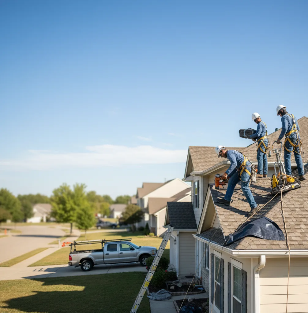 Roof Repair in Cropseyville